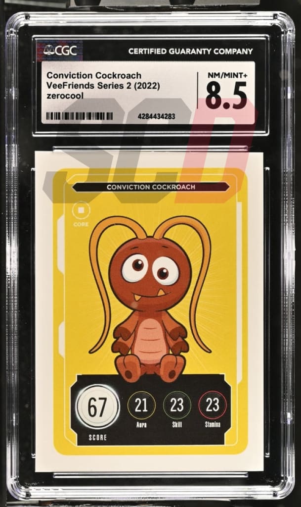 Veefriends Conviction Cockroach Zerocool Series 2 2022 Cgc8.5