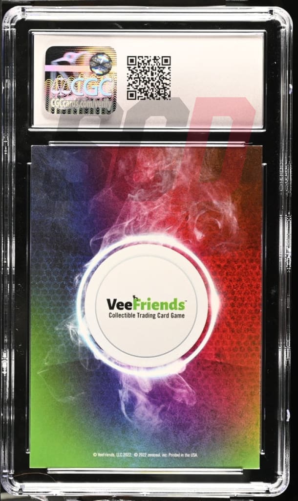 Veefriends Courteous Coyote Zerocool Rare /500 Series 2 2022 Cgc8.5