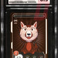 Veefriends Courteous Coyote Zerocool Rare /500 Series 2 2022 Cgc8.5