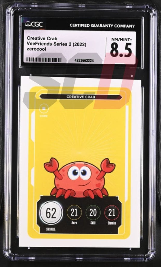 Veefriends Creative Crab Zerocool Series 2 2022 Cgc8.5