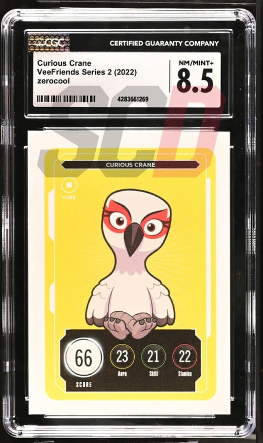 Veefriends Curious Crane Zerocool Series 2 2022 Cgc8.5