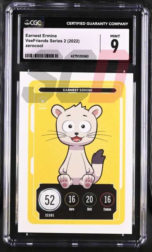 Veefriends Earnest Ermine Zerocool Series 2 2022 Cgc9