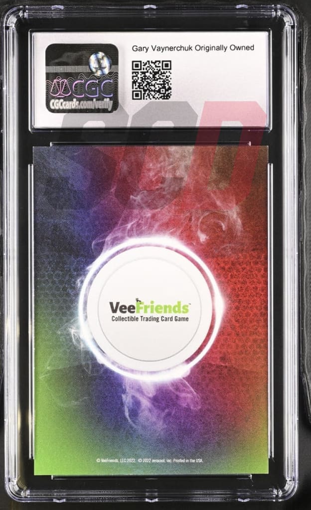 Veefriends Hard-Working Wombat Zerocool Series 2 2022 Cgc9