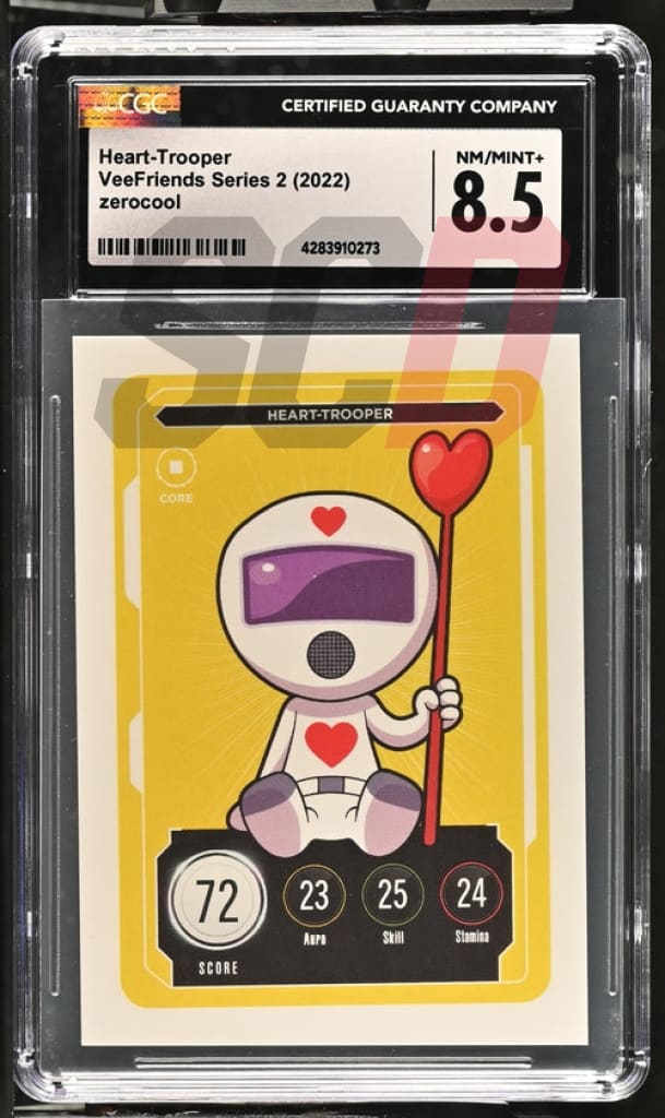 Veefriends Heart-Trooper Zerocool Series 2 2022 Cgc8.5