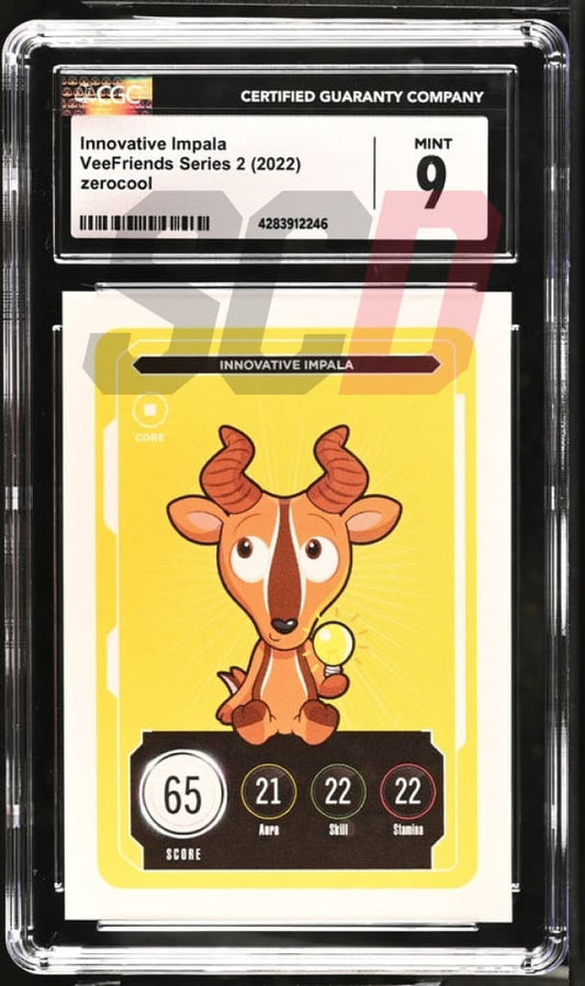 Veefriends Innovative Impala Zerocool Series 2 2022 Cgc9 Veefriends Slabs