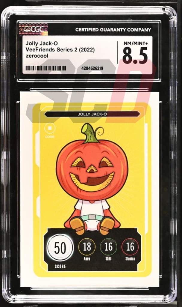 Veefriends Jolly Jack-O Zerocool Series 2 2022 Cgc8.5