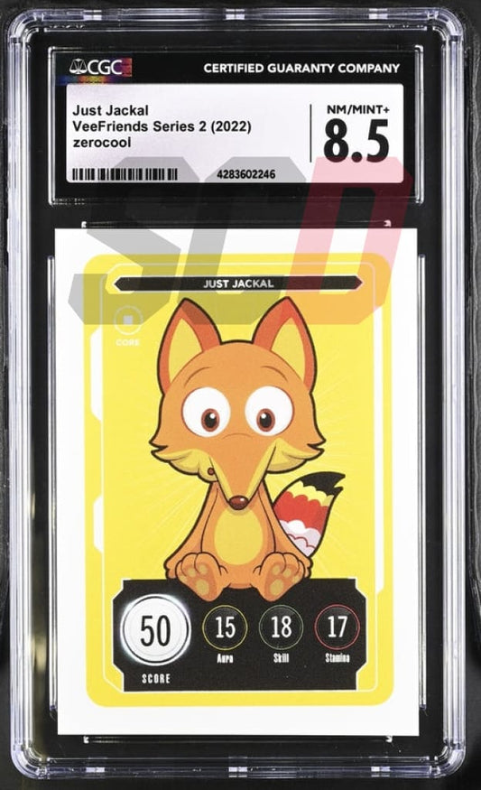 Veefriends Just Jackal Zerocool Series 2 2022 Cgc8.5