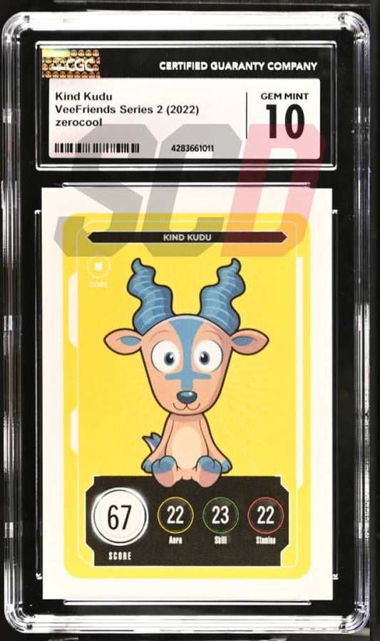 Veefriends Kind Kudu Zerocool Series 2 2022 Cgc10