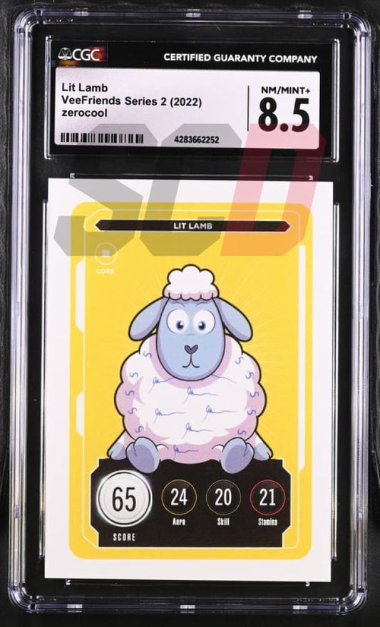 Veefriends Lit Lamb Zerocool Series 2 2022 Cgc8.5