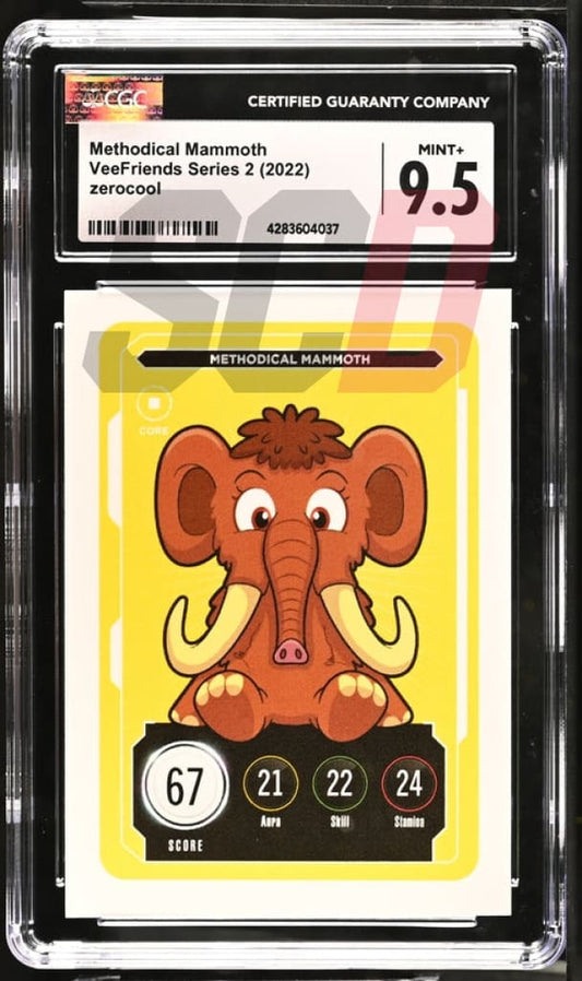 Veefriends Methodical Mammoth Zerocool Series 2 2022 Cgc9.5 Veefriends Slabs