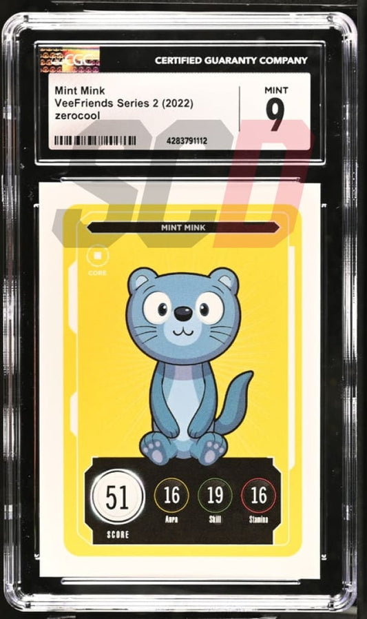 Veefriends Mint Mink Zerocool Series 2 2022 Cgc9