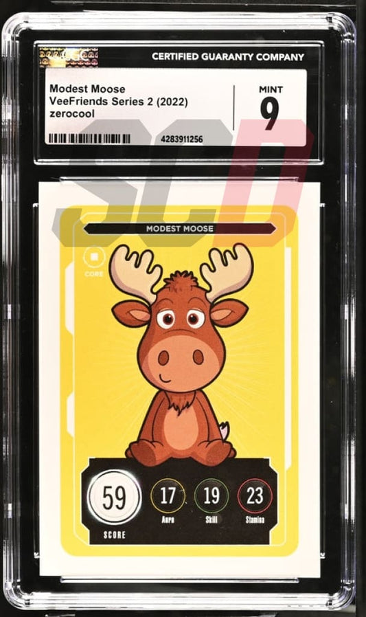 Veefriends Modest Moose Zerocool Series 2 2022 Cgc9