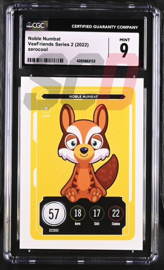 Veefriends Noble Numbat Zerocool Series 2 2022 Cgc9