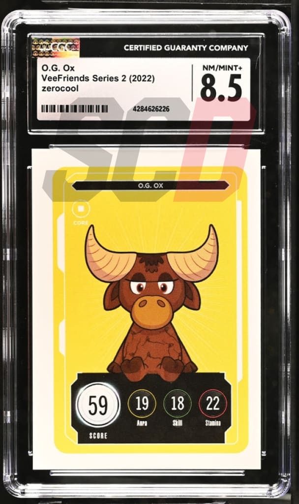 Veefriends O.g Ox Zerocool Series 2 2022 Cgc8.5