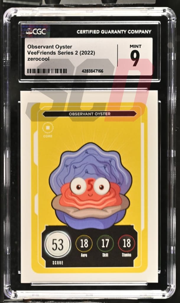 Veefriends Observant Oyster Zerocool Series 2 2022 Cgc9