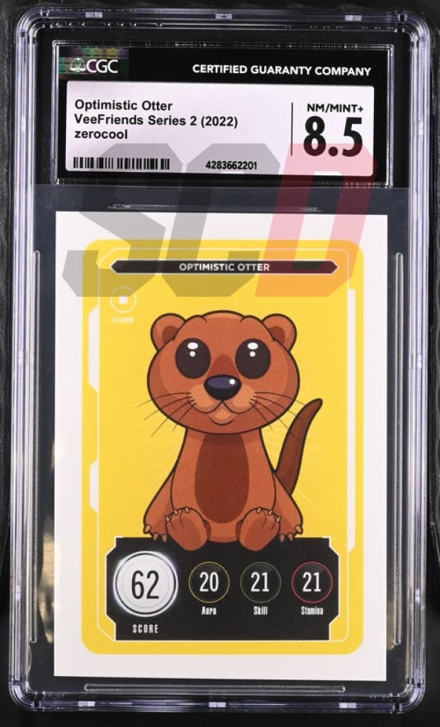 Veefriends Optimistic Otter Zerocool Series 2 2022 Cgc8.5