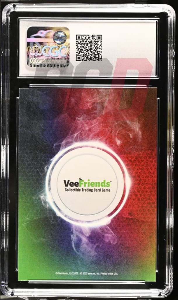 Veefriends Outgoing Octopus Zerocool Series 2 2022 Cgc9