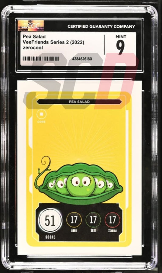 Veefriends Pea Salad Zerocool Series 2 2022 Cgc9