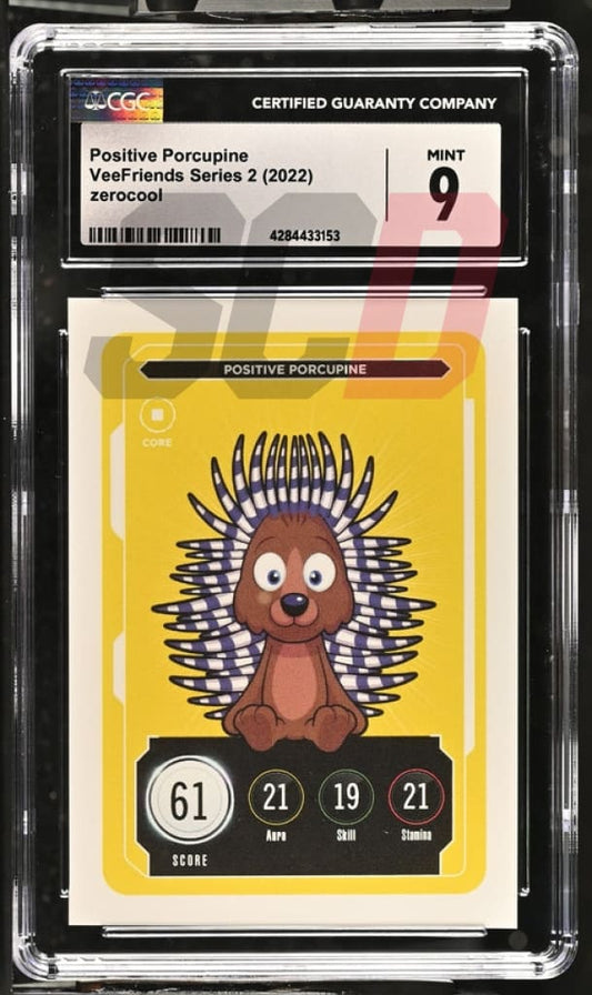 Veefriends Positive Porcupine Zerocool Series 2 2022 Cgc9