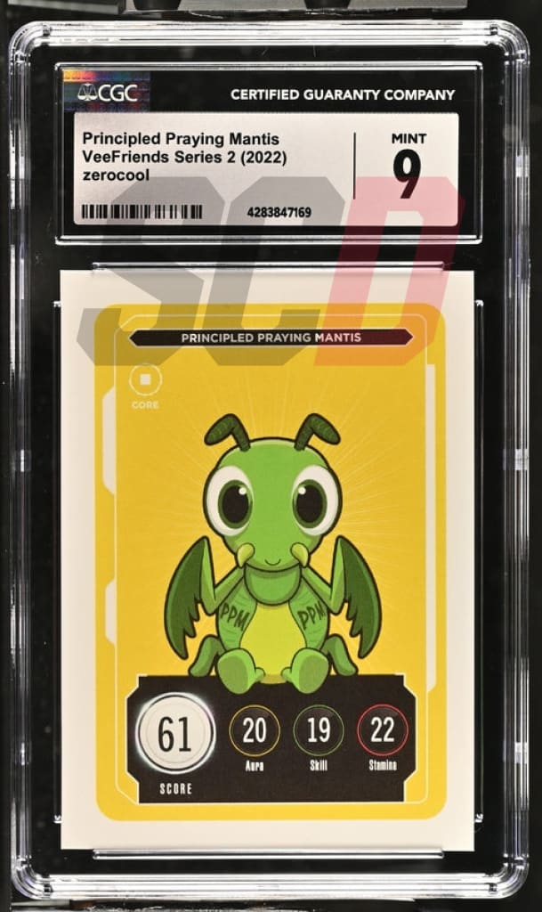 Veefriends Principled Praying Mantis Zerocool Series 2 2022 Cgc9