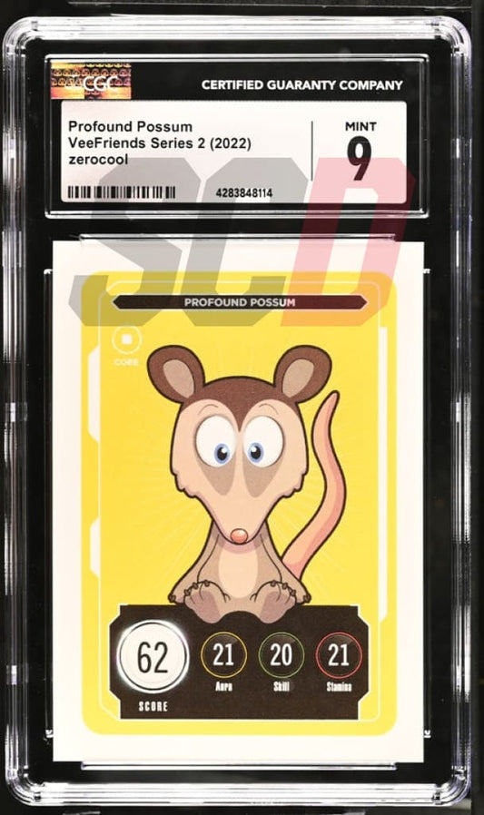 Veefriends Profound Possum Zerocool Series 2 2022 Cgc9