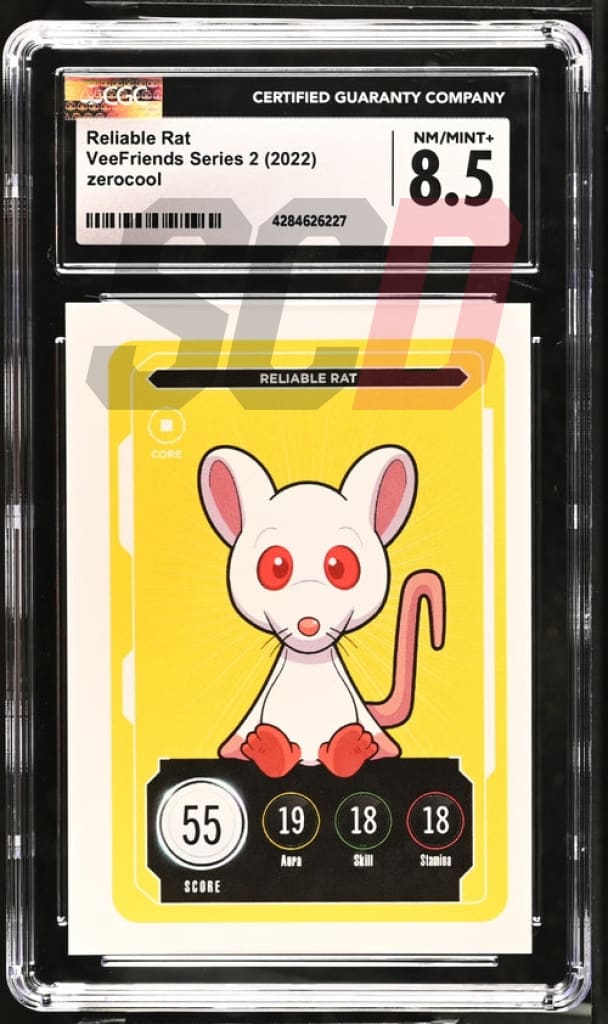 Veefriends Reliable Rat Zerocool Series 2 2022 Cgc8.5