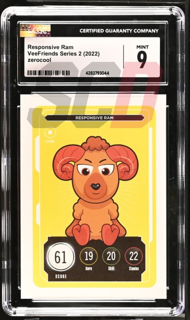 Veefriends Responsive Ram Zerocool Series 2 2022 Cgc9 Veefriends Slabs