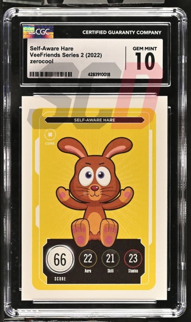 Veefriends Self-Aware Hare Zerocool Series 2 2022 Cgc10