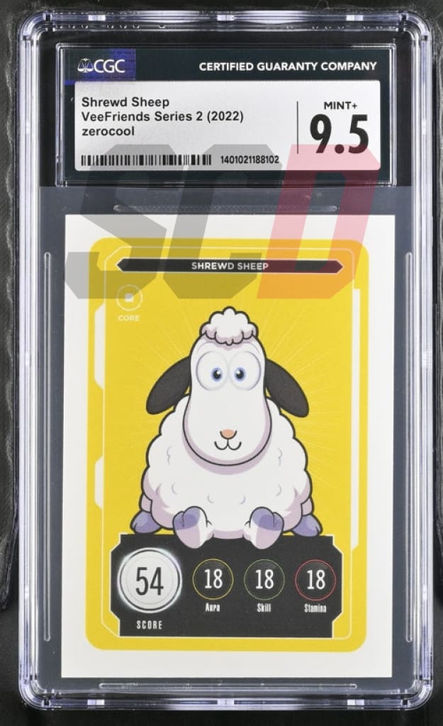 Veefriends Shred Sheep Zerocool Series 2 2022 Cgc9.5