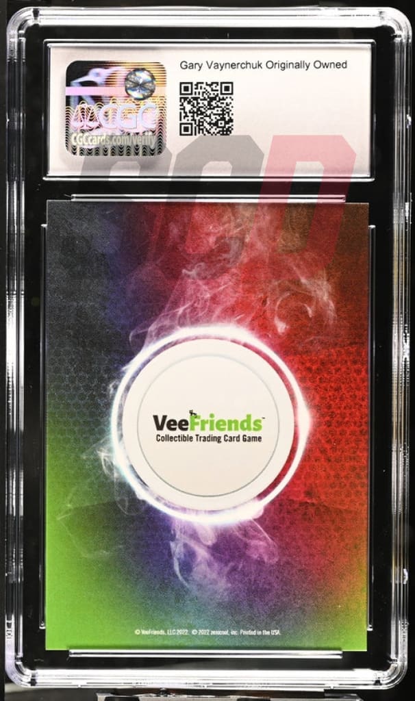 Veefriends Skilled Skeleton Zerocool Series 2 2022 Cgc10