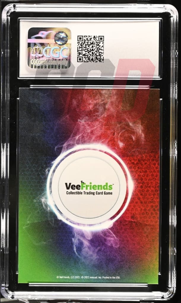 Veefriends Smooth Spider Zerocool Series 2 2022 Cgc8.5 Veefriends Slabs