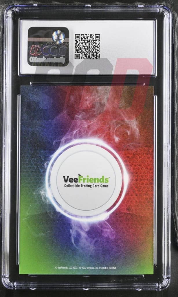 Veefriends Smooth Spider Zerocool Series 2 2022 Cgc9 Veefriends Slabs