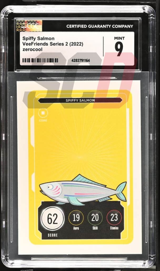 Veefriends Spiffy Salmon Zerocool Series 2 2022 Cgc9