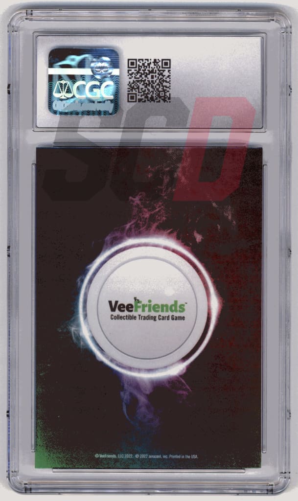 Veefriends Spiffy Salmon Zerocool Series 2 2022 Cgc9 Veefriends Slabs