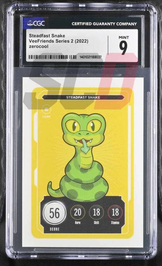 Veefriends Steadfast Snake Zerocool Series 2 2022 Cgc9