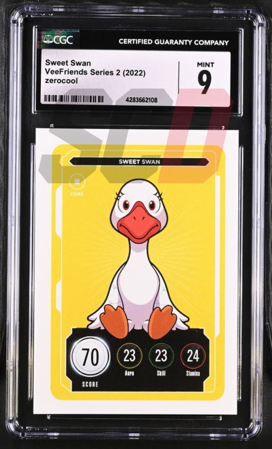 Veefriends Sweet Swan Zerocool Series 2 2022 Cgc9