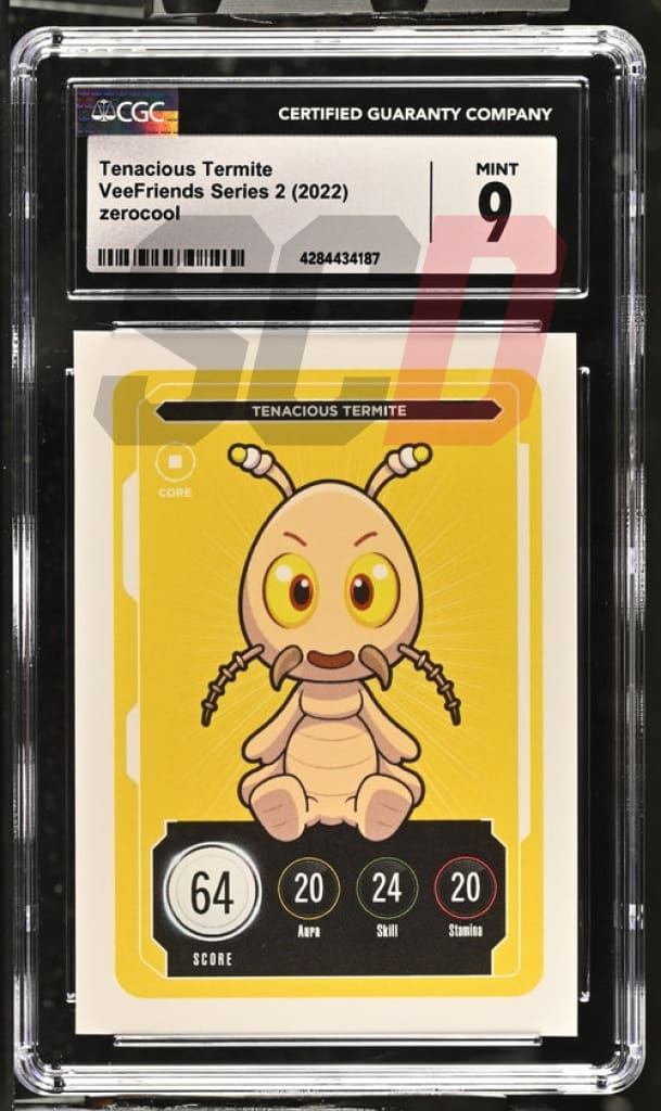 Veefriends Tenacious Termite Zerocool Series 2 2022 Cgc9