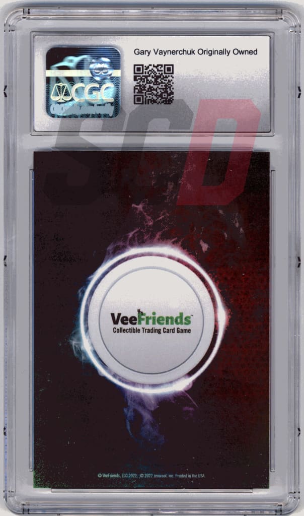 Veefriends Thoughtful Three Horned Harpik Zerocool Series 2 2022 Cgc9.5 Veefriends Slabs