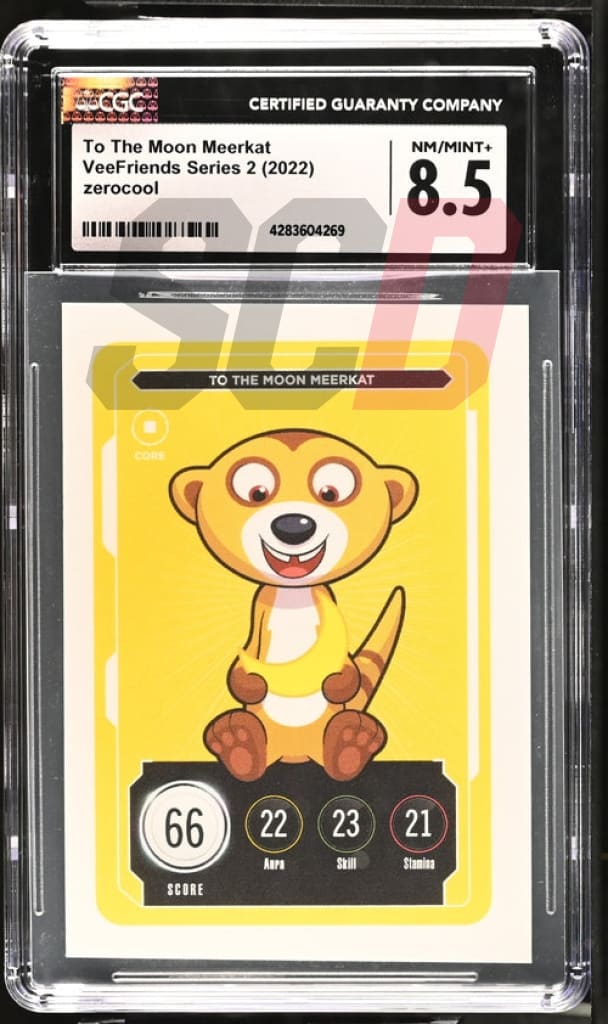 Veefriends To The Moon Meerkat Zerocool Series 2 2022 Cgc8.5