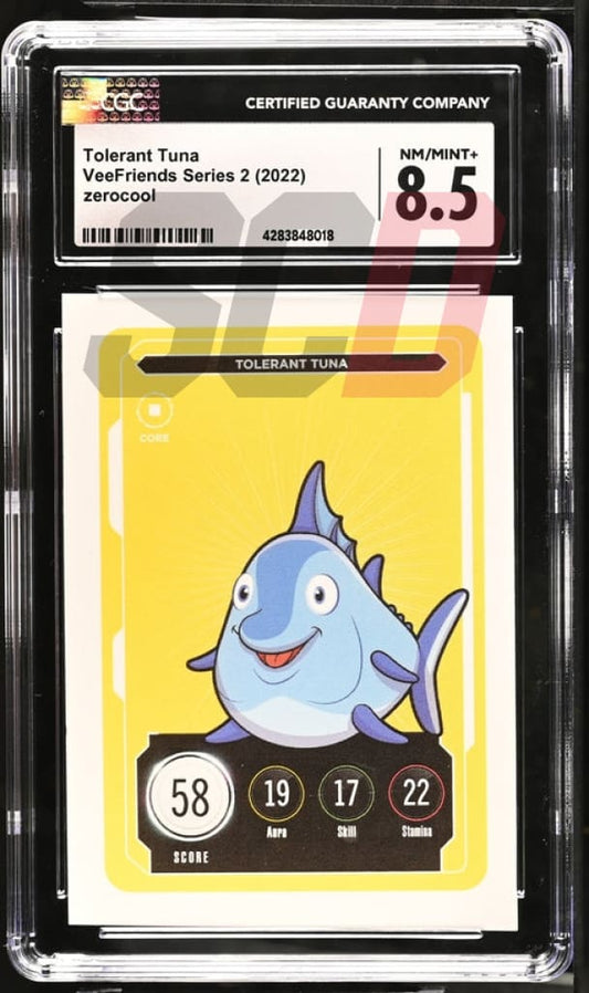 Veefriends Tolerant Tuna Zerocool Series 2 2022 Cgc8.5