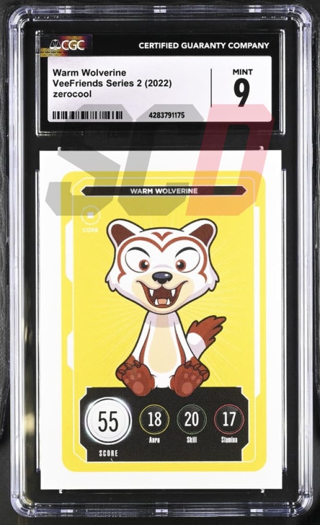 Veefriends Warm Wolverine Zerocool Series 2 2022 Cgc9 Veefriends Slabs