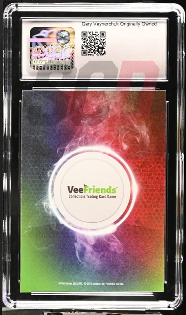 Veefriends Well-Rounded Warthog Zerocool Series 2 2022 Cgc8.5