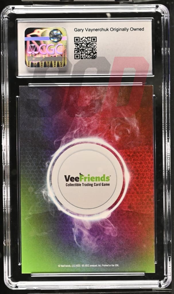 Veefriends When You Live For Their Validation Zerocool Series 2 2022 Cgc9.5 Veefriends Slabs