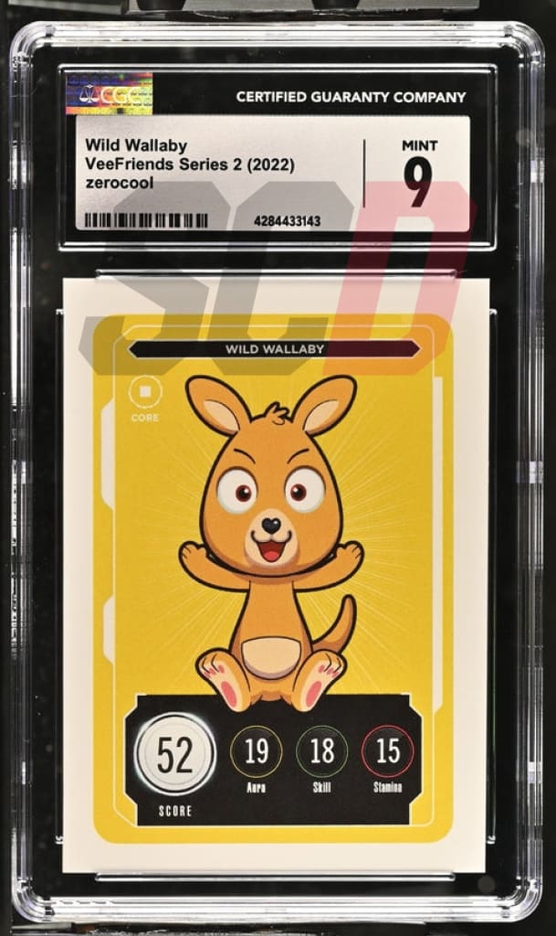 Veefriends Wild Wallaby Zerocool Series 2 2022 Cgc9