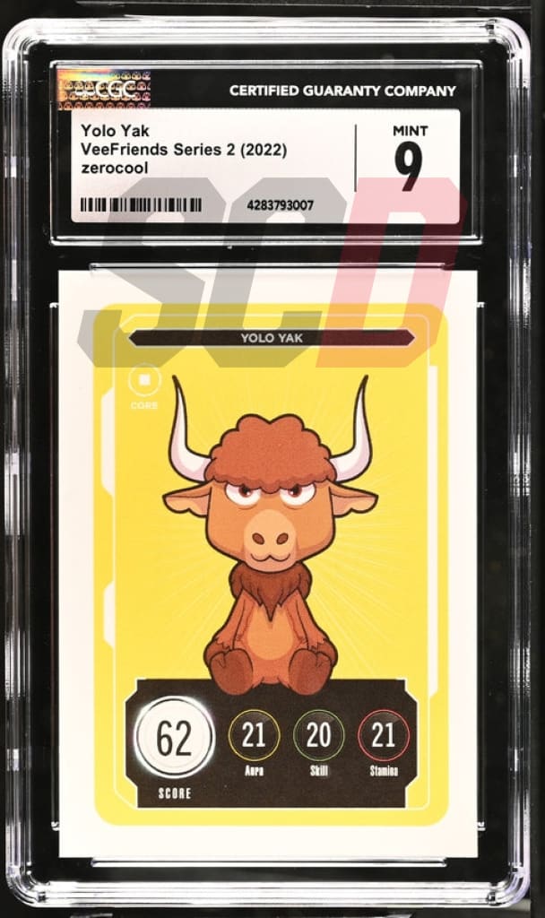 Veefriends Yolo Yak Zerocool Series 2 2022 Cgc9