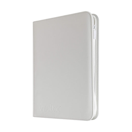 Vault X EXO-TEC 9 Pocket Zip Binder White Edition