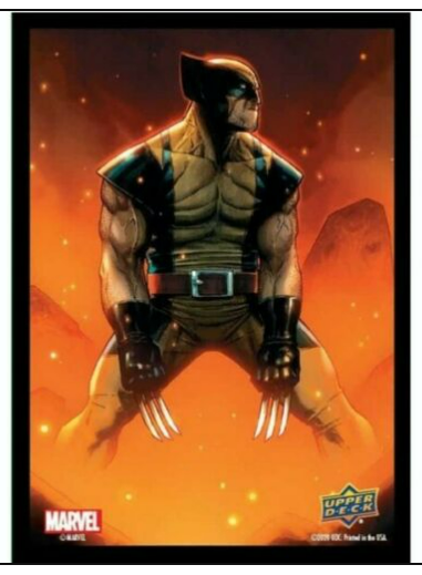 Ultra Pro Marvel 65 Deck Protective Sleeves Wolverine