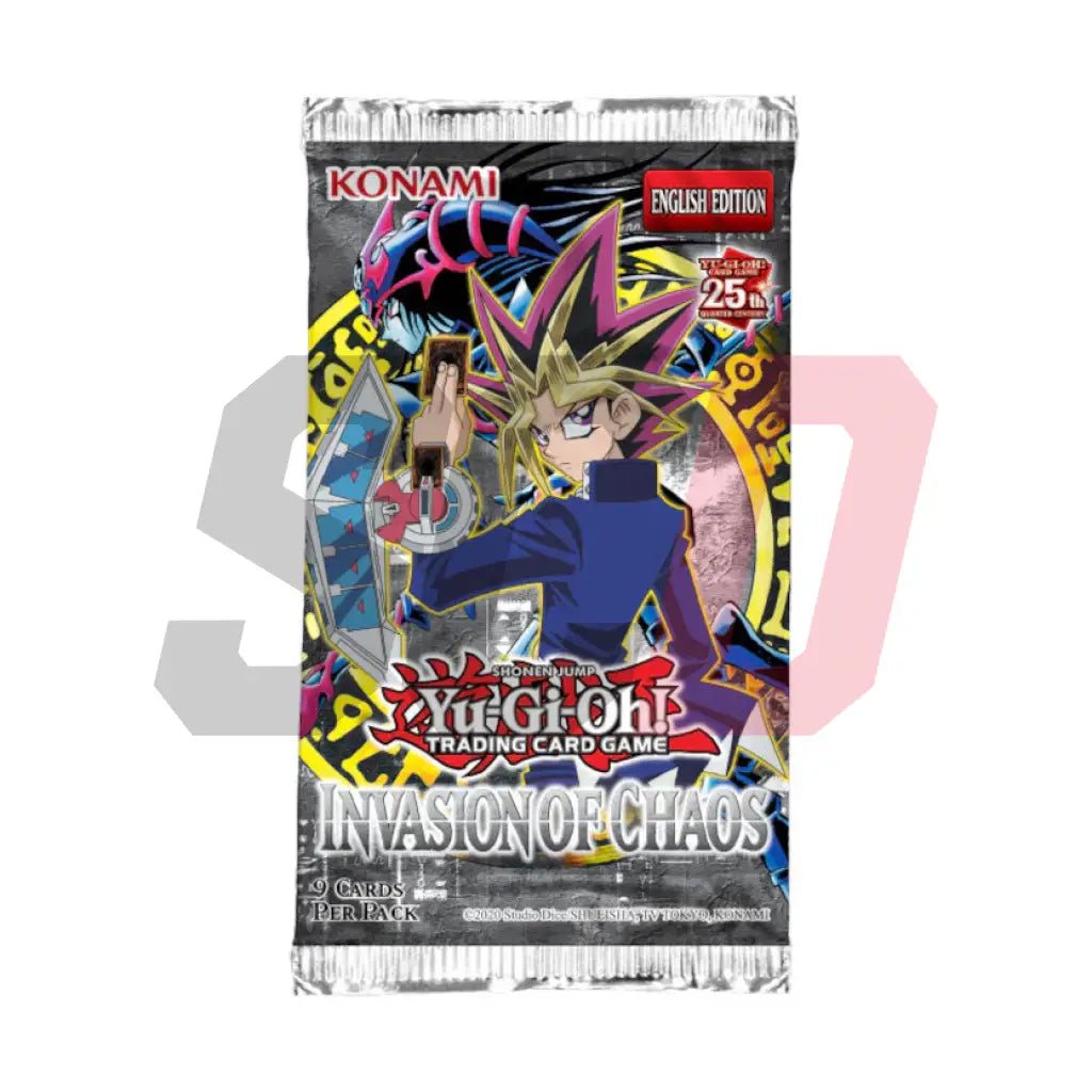 Yu-Gi-Oh! - Invasion Of Chaos Booster Pack Reprint Unlimited Edition Tcg